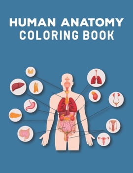 Paperback Human Anatomy Coloring Book