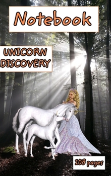 Hardcover Friendly Notebook Unicorn discovery Book