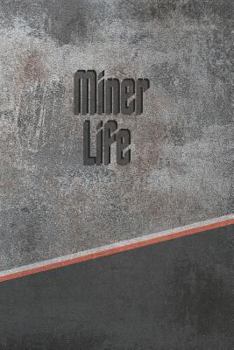 Paperback Miner Life: Personalized Isometric Dot Notebook 120 Pages 6x9 Book