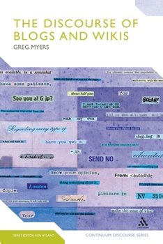 Paperback The Discourse of Blogs and Wikis Book