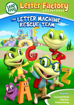 DVD Leapfrog Letter Factory Adventures: The Letter Machine Rescue Team Book