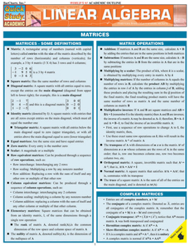 Pamphlet Linear Algebra Book