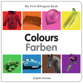 Board book My First Bilingual Book-Colours (English-German) Book