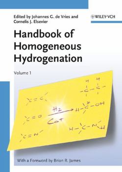 Hardcover Handbook of Homogeneous Hydrogenation, 3 Volume Set Book