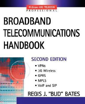 Paperback Broadband Telecommunications Handbook Book