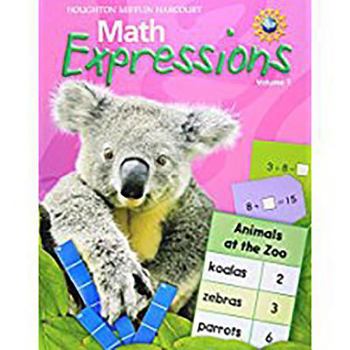 Paperback Math Expressions: Student Activity Book Softcover, Volume 1 Level 1 2009 Book