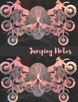 Paperback Jumping Notes: College Ruled Motocross Notebook Book