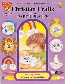 Paperback Christian Crafts from Paper Plates Book