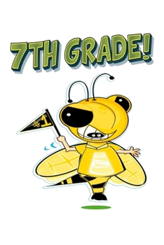 Paperback 7th Grade: Hornet Bee Teacher Address Book Gift 6"x9" Handy 156 Pages Notebook Book