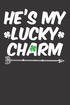 Paperback Notebook: St Patricks Day Shamrock Ireland Couple Gift Dot Grid 6x9 120 Pages Book