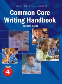 Paperback Journeys: Writing Handbook Teacher's Guide Grade 4 Book