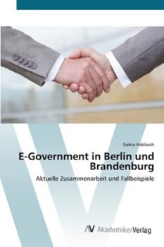 Paperback E-Government in Berlin und Brandenburg [German] Book