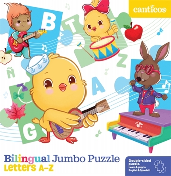 Board book Canticos Bilingual Jumbo Puzzle: Letters A-Z Book