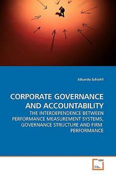 Paperback Corporate Governance and Accountability Book