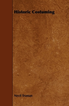 Paperback Historic Costuming Book