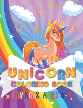 Paperback Unicorn Coloring Book: For Kids, A Huge Collection Of Magical Unicorn Coloring. Book