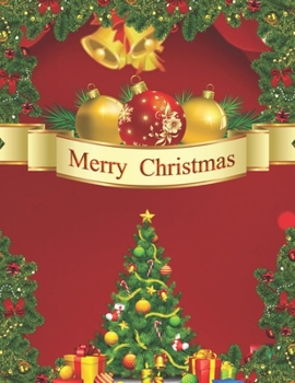 Merry Christmas: An Adult Coloring Book with Fun, Easy, and Relaxing Designs