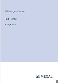 Paperback Red Fleece: in large print Book