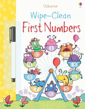 Paperback Wipe-clean first numbers Book