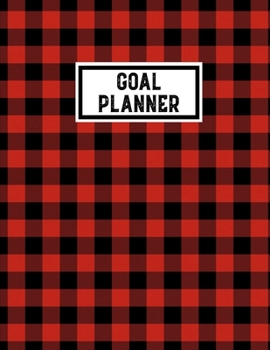 Paperback Goal Planner: Daily, Weekly & Monthly Goals Setting Journal Undated Book