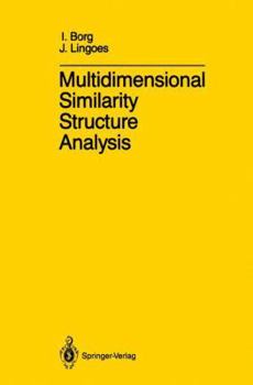 Paperback Multidimensional Similarity Structure Analysis Book
