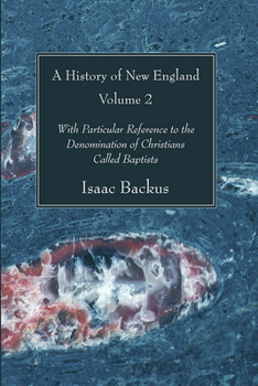 Hardcover A History of New England, Volume 2 Book
