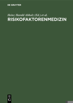 Hardcover Risikofaktorenmedizin [German] Book