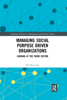 Managing Social Purpose Driven Organizations: Looking at the Third Sector