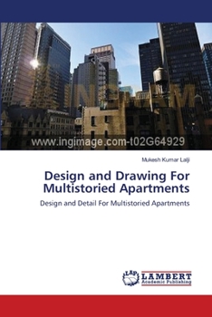 Paperback Design and Drawing For Multistoried Apartments Book