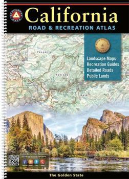 Misc. California Road & Recreation Atlas Book