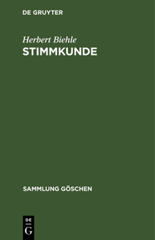 Stimmkunde