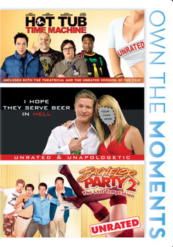 DVD Hot Tub Time Machine / I Hope They Serve Beer In Hell / Bachelor Party Book