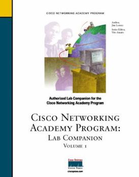 Paperback Cisco Networking Academy Program: Lab Companion, Volume 1 Book