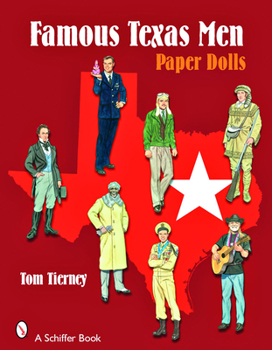 Paperback Famous Texas Men: Paper Dolls Book