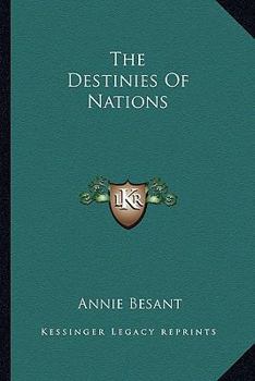 Paperback The Destinies Of Nations Book