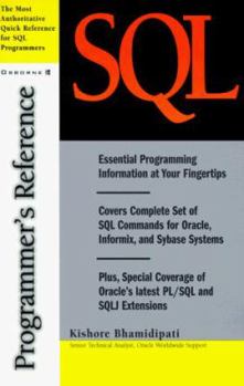 Hardcover SQL Programmer's Reference Book