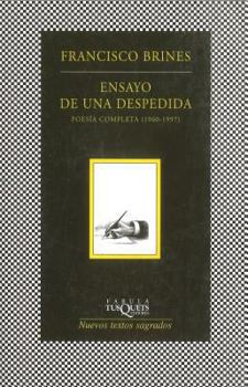 Paperback Ensayo de Una Despedida. Poesia Completa [Spanish] Book