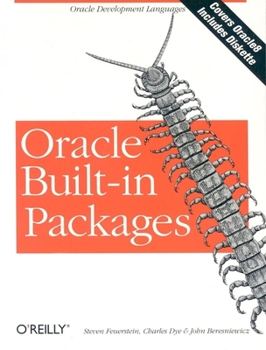 Paperback Oracle Built-In Packages: Oracle Development Languages [With *] Book