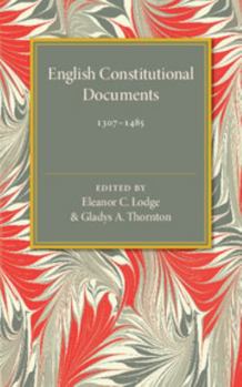 Paperback English Constitutional Documents, 1307-1485 Book