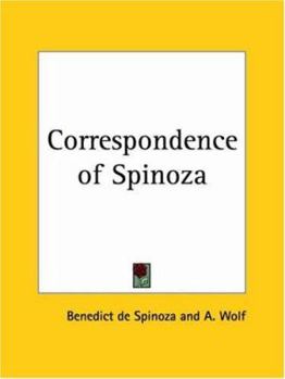 Paperback Correspondence of Spinoza Book