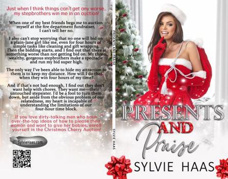 Presents and Praise: A Reverse Harem Stepbrother Romance (Christmas Cherry Auction)