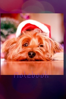 Notebook: Sketchbook Winter/snow/ Dog / Notebook Journal Winter Workbook Diary / Christmas Notebook/ Gift /Composition Blank 6x9 110 pages.