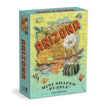 Misc. Arizona Mini Shaped Puzzle Book