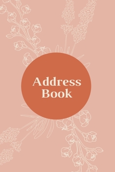 Paperback Address Book Large Print: Pink Floral Design Small with Alphabetical For Names, Addresses, Birthday, Phone, Work, Email and Notes Over 300 Secti [Large Print] Book