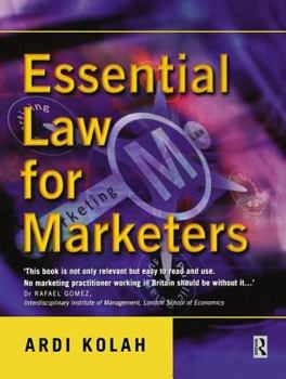 Paperback Essential Law for Marketers Book