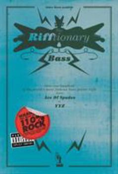 Sheet music The Bass Rifftionary Book