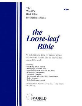 Paperback Loose-Leaf Bible Book