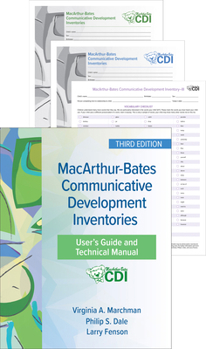 Misc. Macarthur-Bates Communicative Development Inventories (CDI), Third Edition Set Book