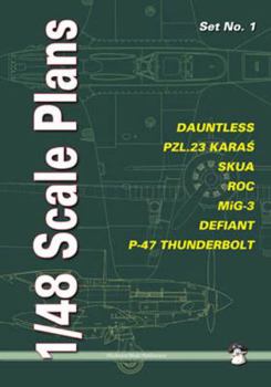 Spiral-bound Dauntless, Pzl.23 Karas, Skua, Roc, Mig-3, Defiant, P-47 Thunderbolt Book