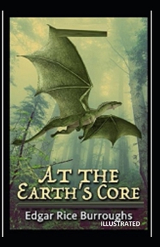 Paperback At the Earth's Core Illustrated Book